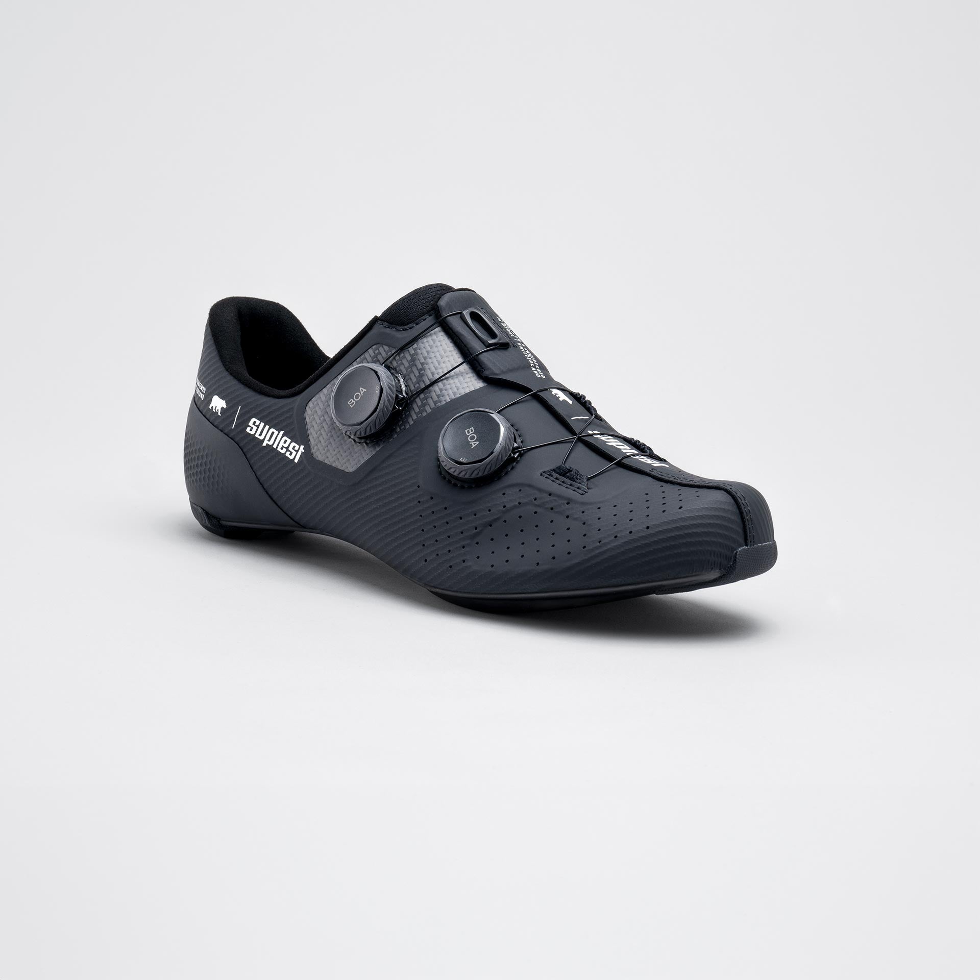 road cycling shoes and pedals Road PRO - Black