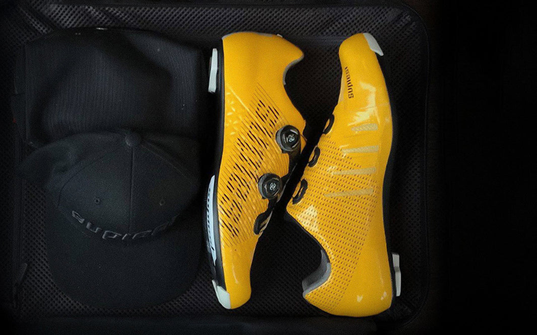The journey of the yellow shoes